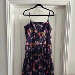 Hutch Floral Maxi Dress - Purple and Pink
